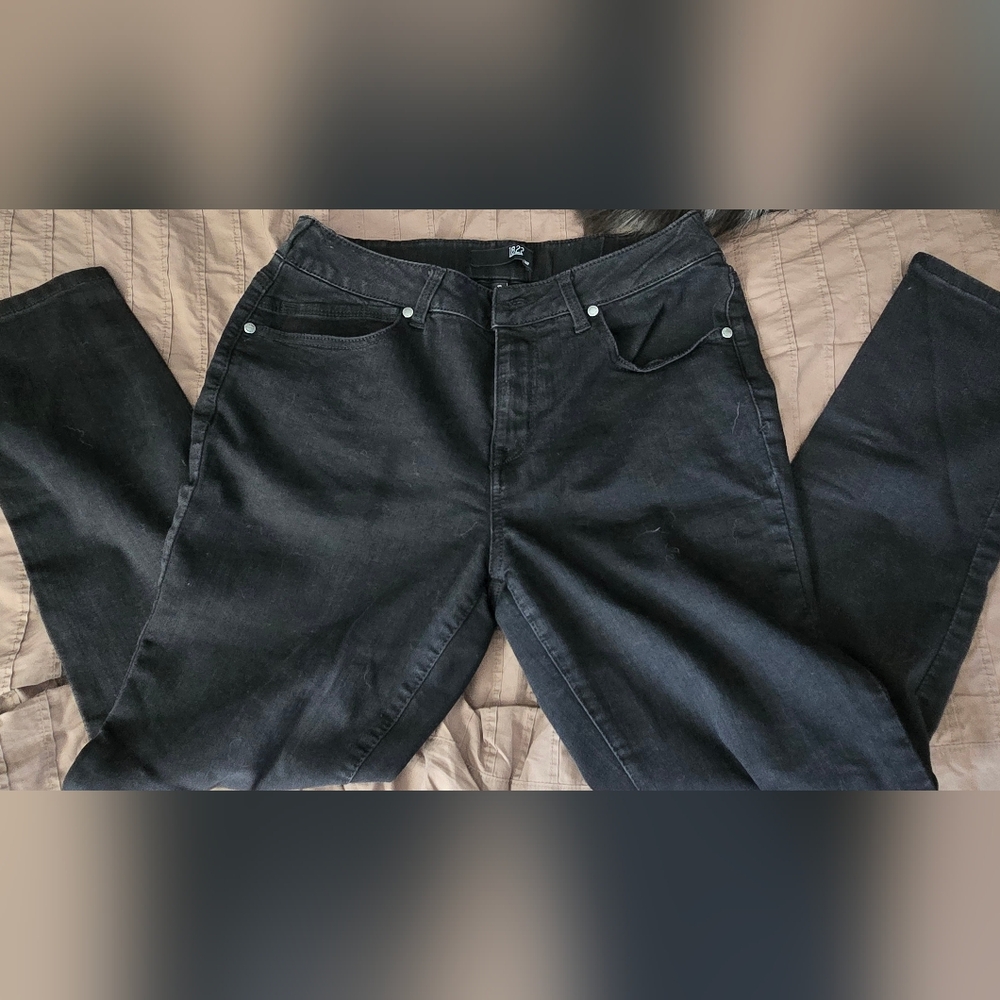 1822 Denim Women's Black Jeans